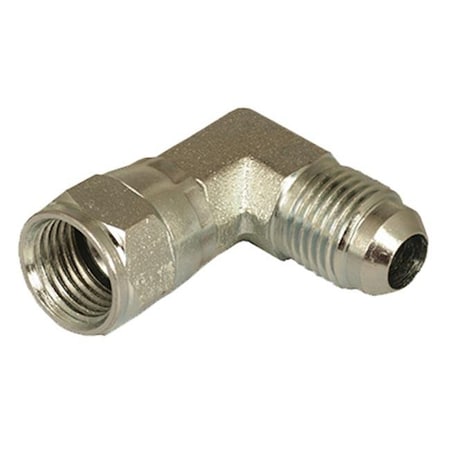 Apache Apache 39035544 0.38 in. Male JIC x 0.38 in. Female JIC Swivel 90 Degree Hydraulic Adapter 193808